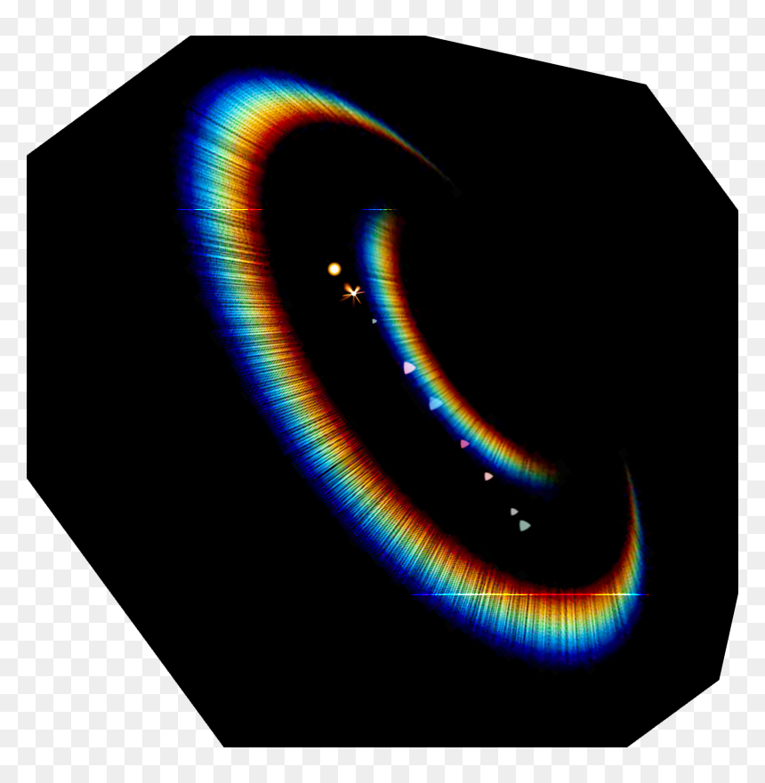 Arcoiris Picsart, HD Png Download - lens flare png meme