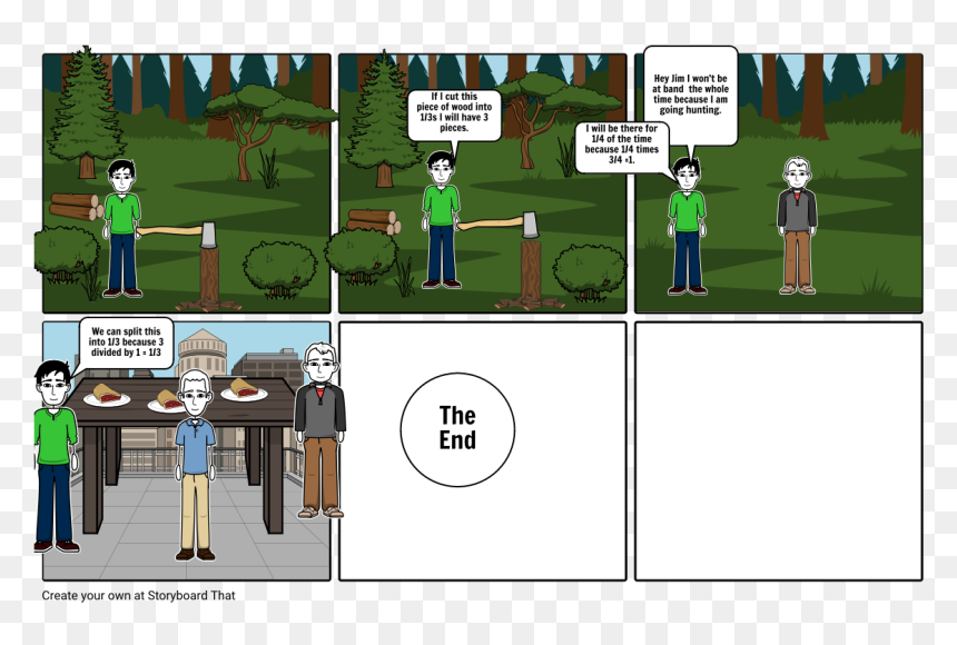 Fox And The Crow Storyboard, HD Png Download - piece of wood png