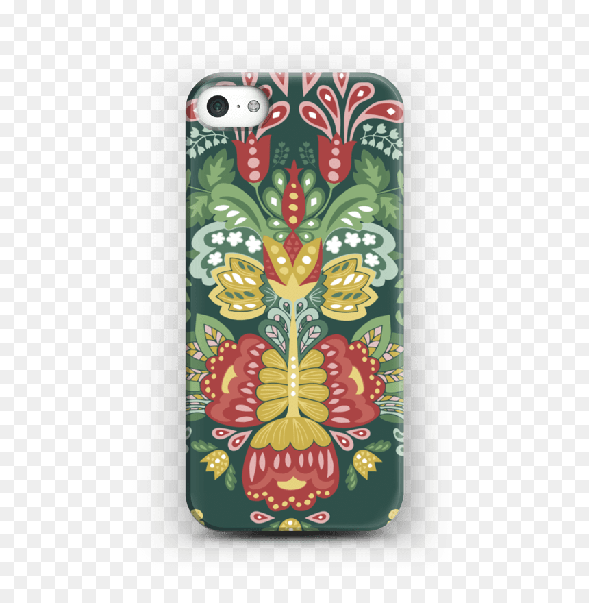 Mobile Phone Case, HD Png Download - green flowers png