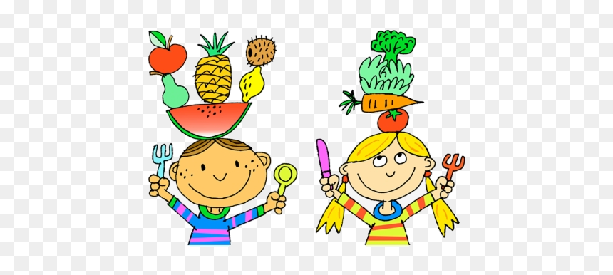 Cartoon Healthy Food Drawing, HD Png Download - diet png