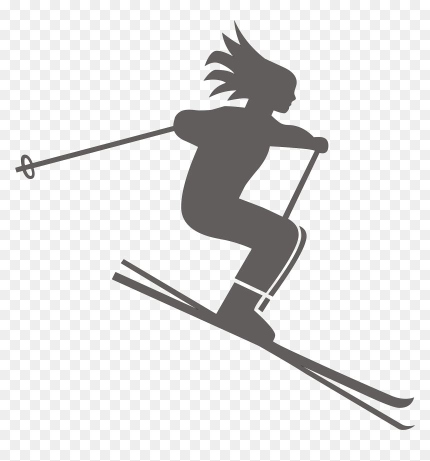 Skier Transparent, HD Png Download - skier png
