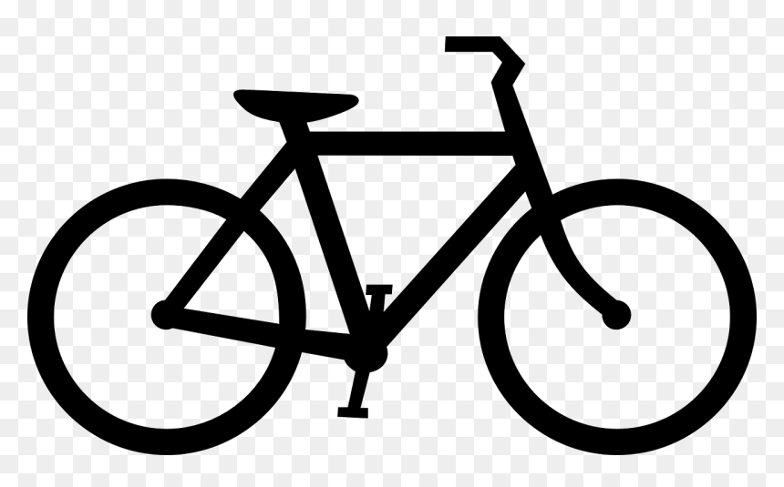 Transparent Background Bicycle Clipart, HD Png Download - bicicleta png