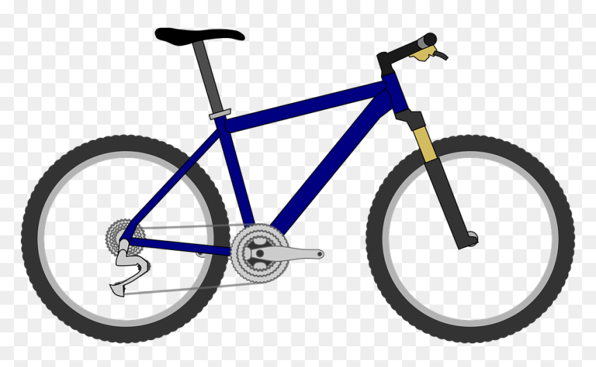 Transparent Bicycle Cartoon Png, Png Download - bicicleta png