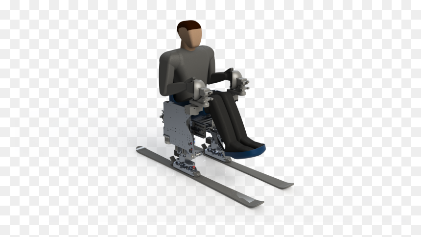 Skeleton, HD Png Download - skier png