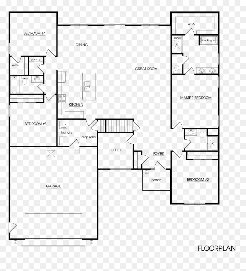 Diagram, HD Png Download - floor plan png