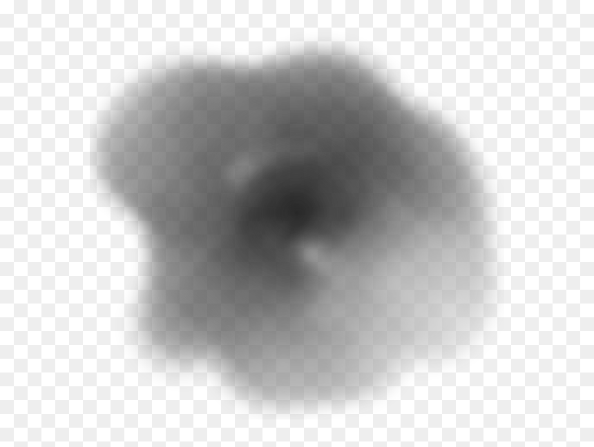 Monochrome, HD Png Download - smoke puff png