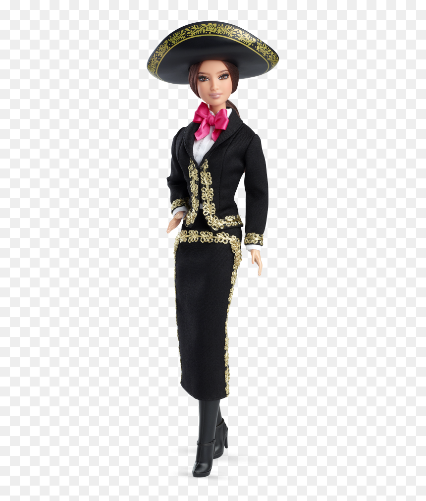 Mariachi Mexican Barbie, HD Png Download - mariachi sombrero png