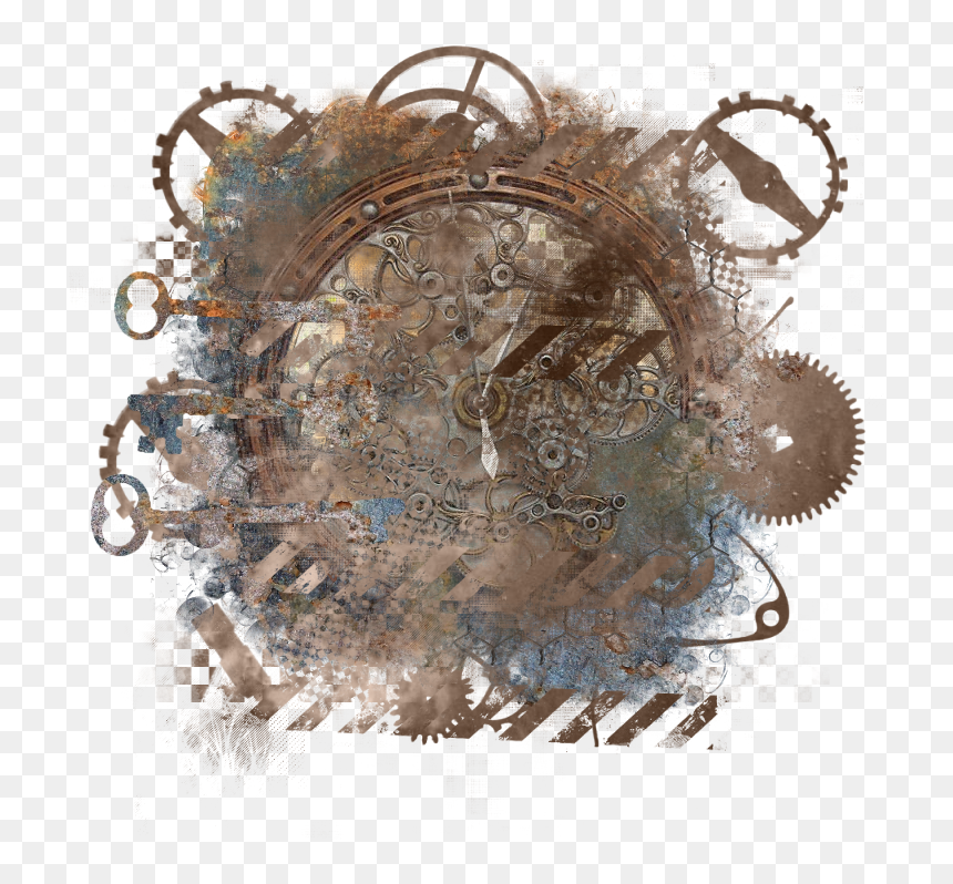 Steampunk, HD Png Download - steampunk frame png