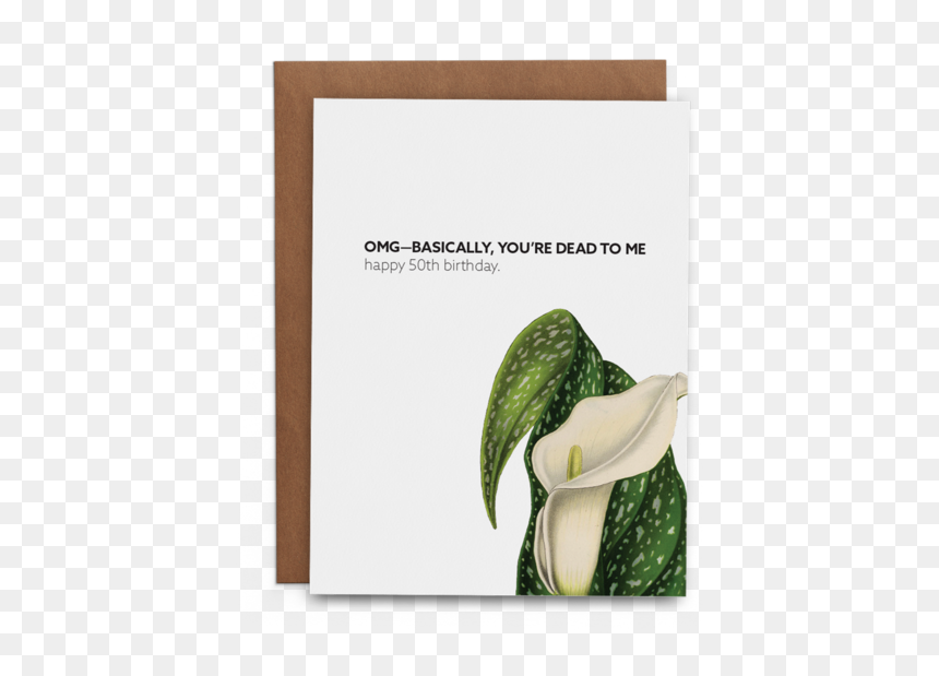 Greeting Card, HD Png Download - 50th birthday png