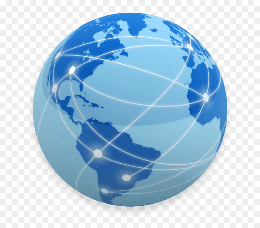 Web Development Globe Png, Transparent Png - globe .png