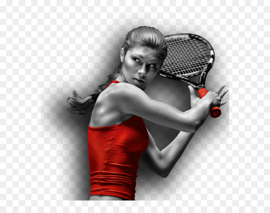 アスリート, HD Png Download - tennis player png