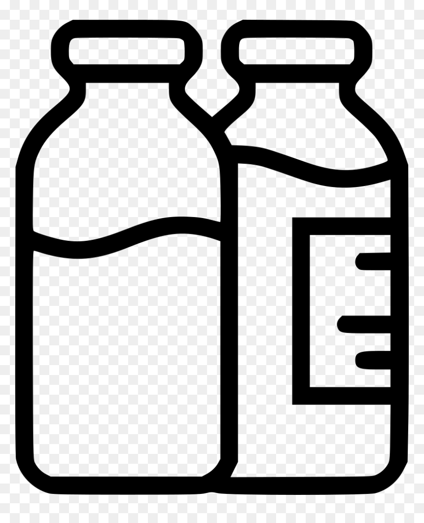 Food, HD Png Download - milk bottle png