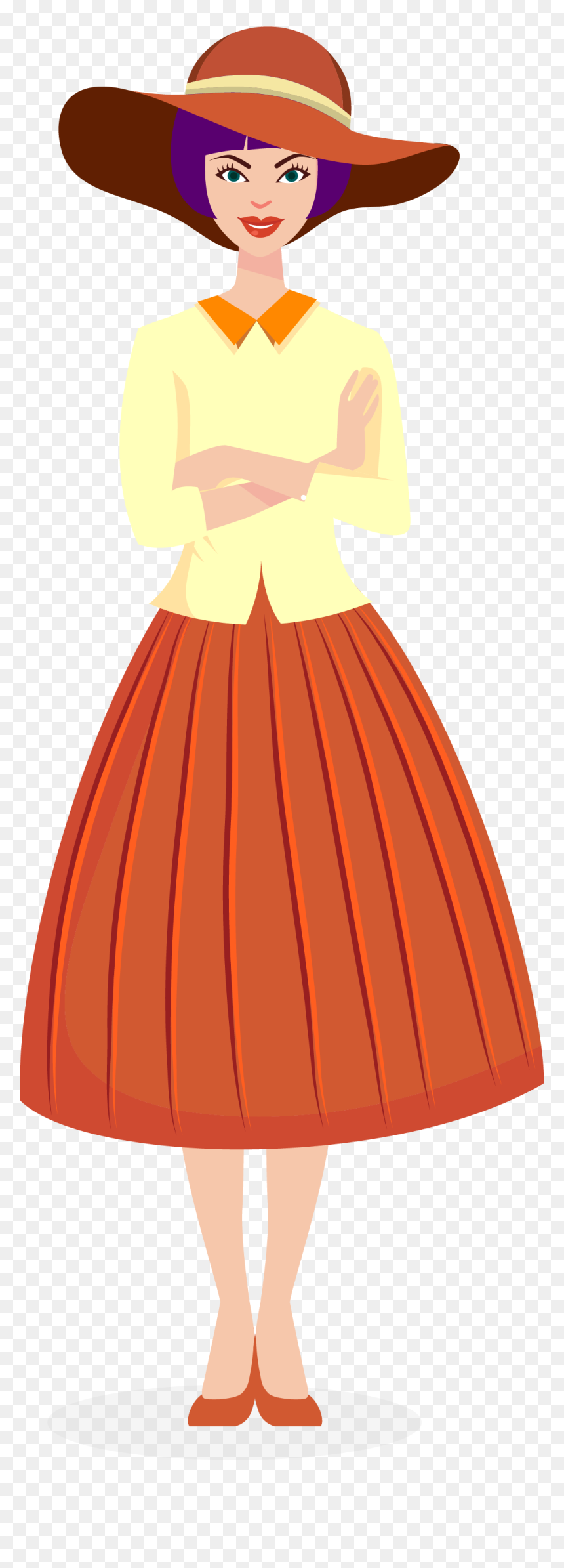 Miniskirt, HD Png Download - fashion girl png