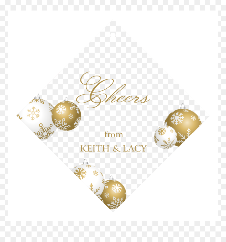 Christmas Ornament, HD Png Download - gold christmas ornaments png