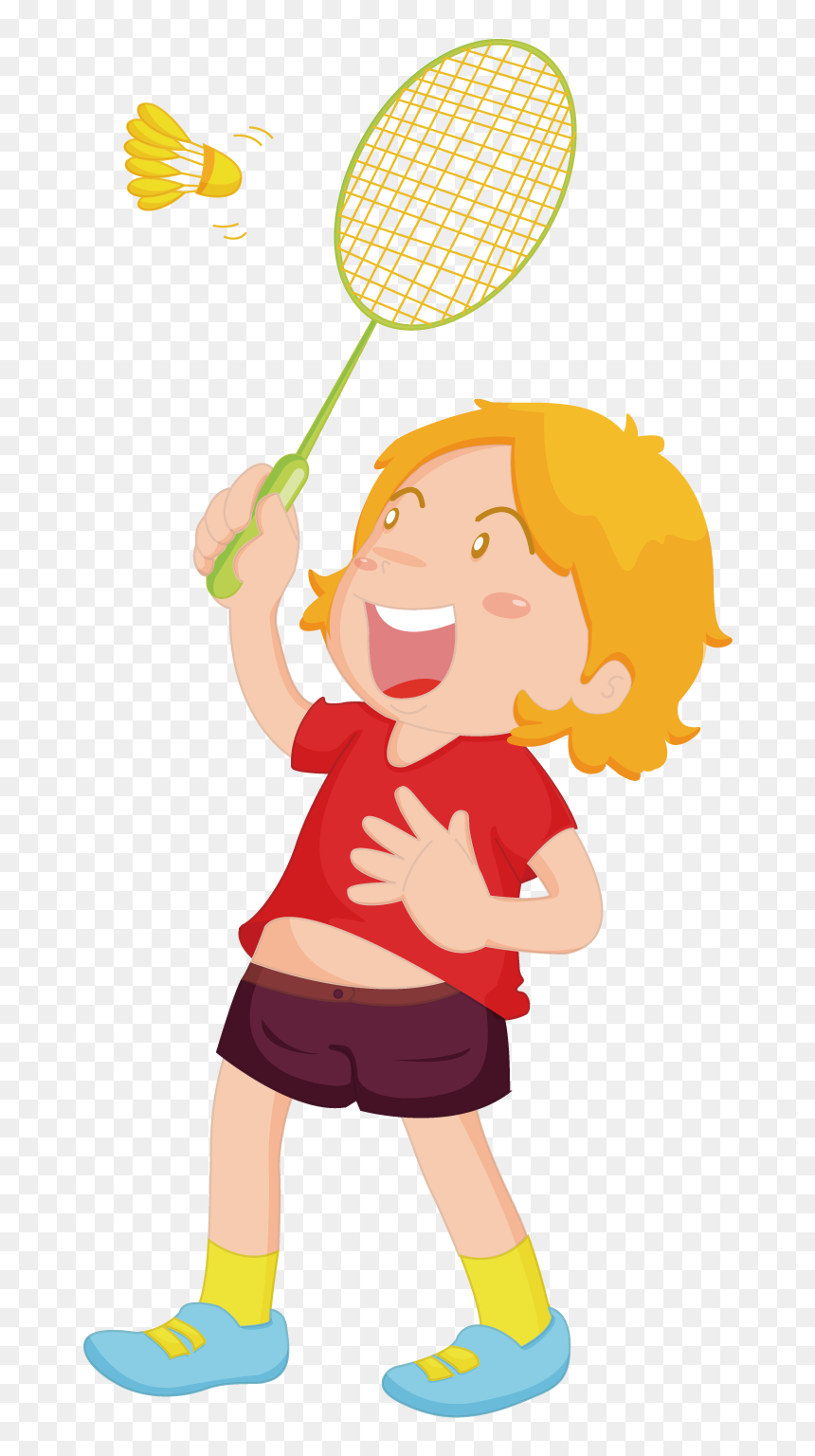 Badminton Play Clipart, HD Png Download - badminton png
