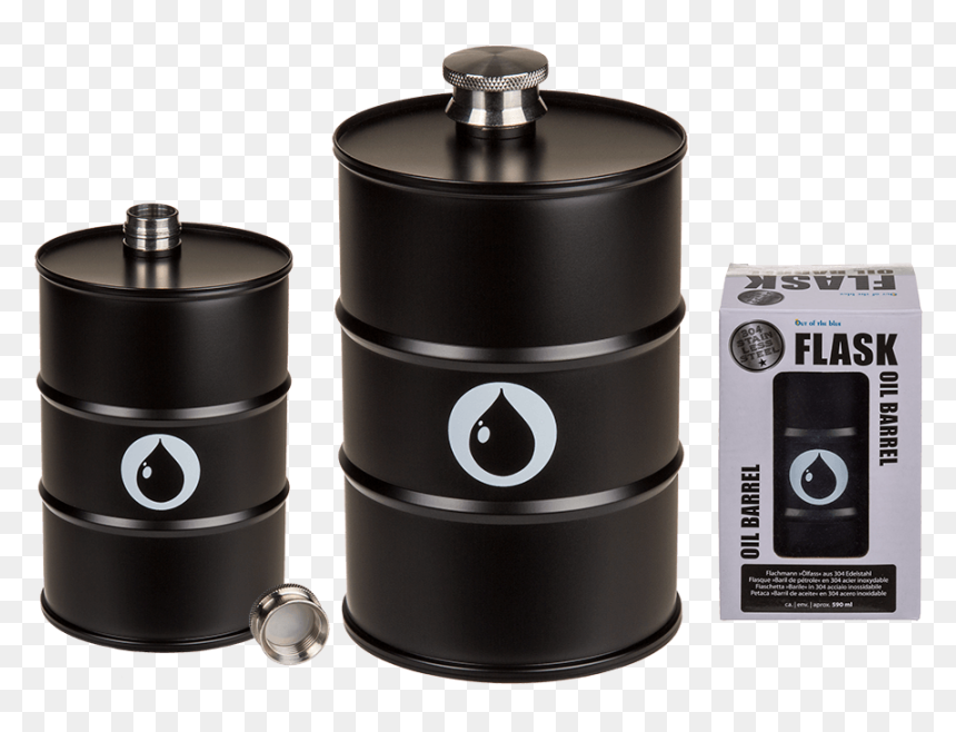 Oil Barrel Flask, HD Png Download - oil barrel png