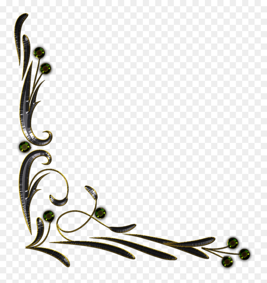 Clipart Decor, HD Png Download - decorative corner png
