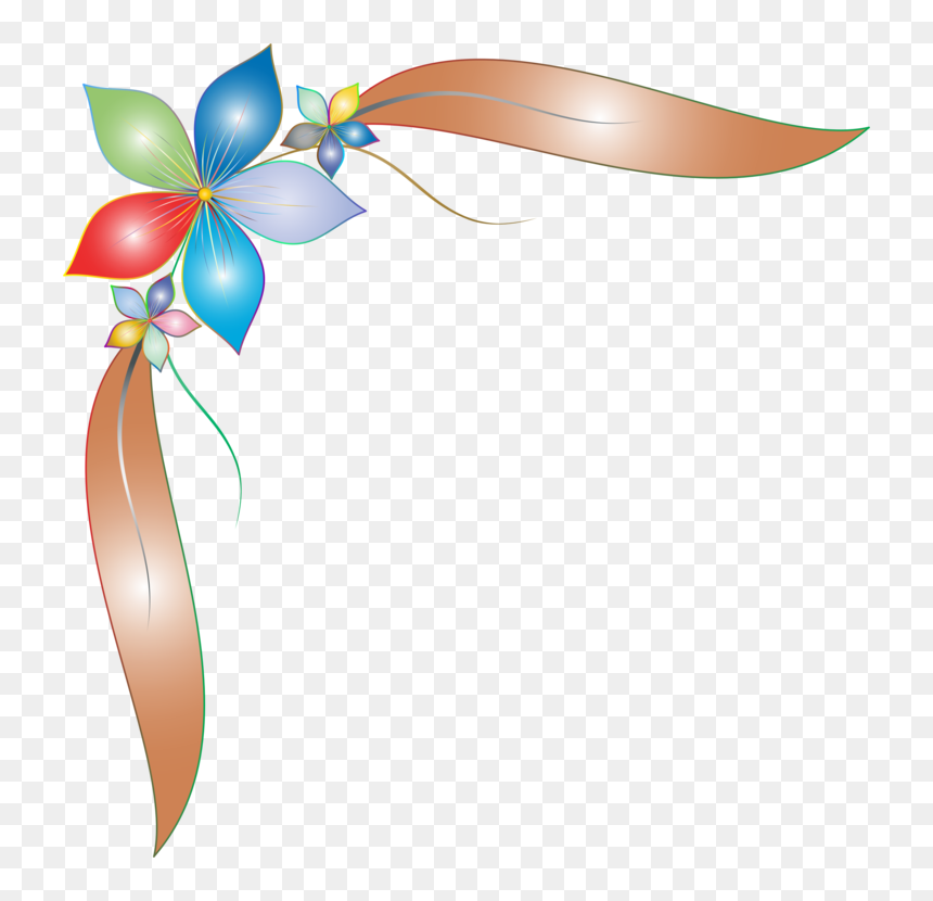 Clipart Decorative Border Design, HD Png Download - decorative corner png