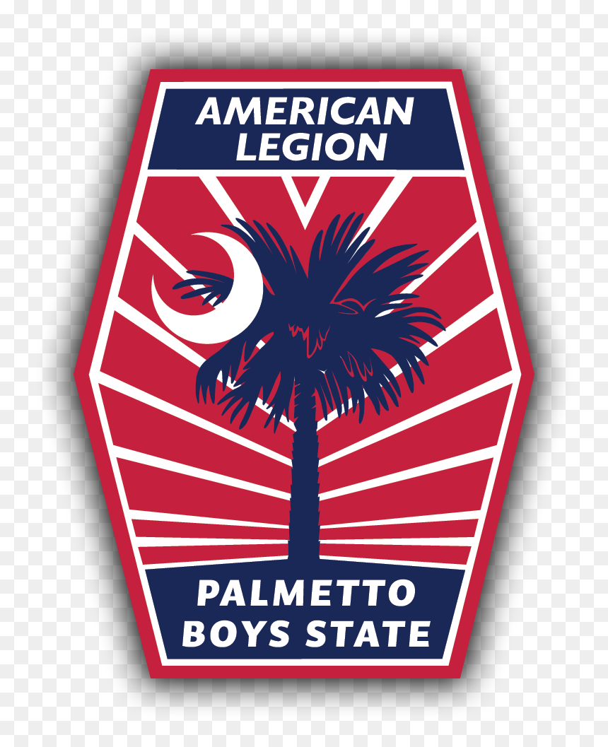 Palmetto Boys State Logo, HD Png Download - american legion png