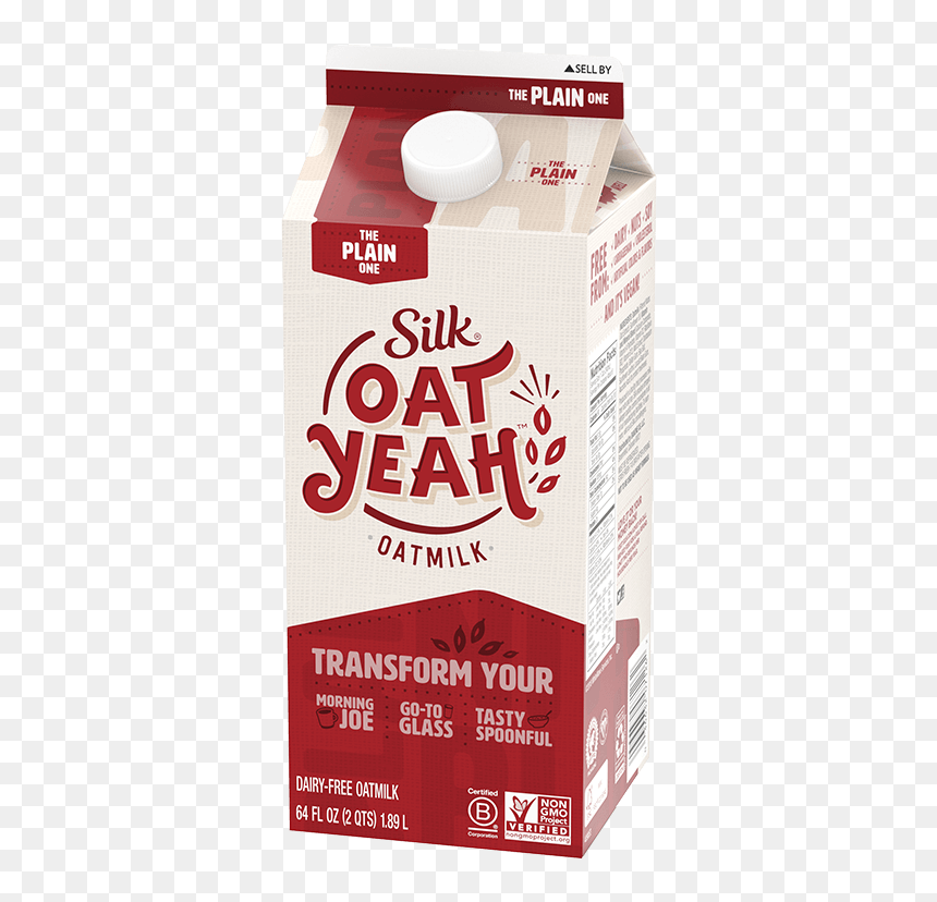 Silk Oat Yeah Milk, HD Png Download - oats png