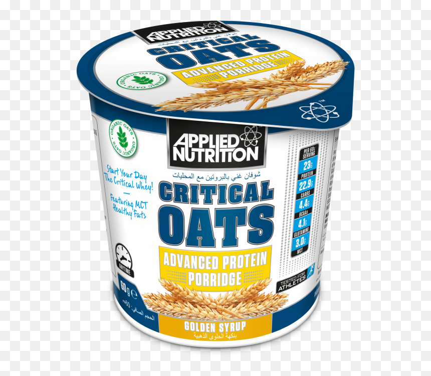 Applied Nutrition Critical Oats, HD Png Download - oats png