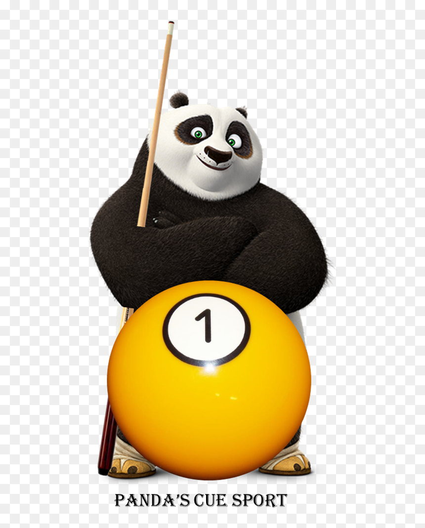 Pandas Cue Sport, HD Png Download - pool cue png