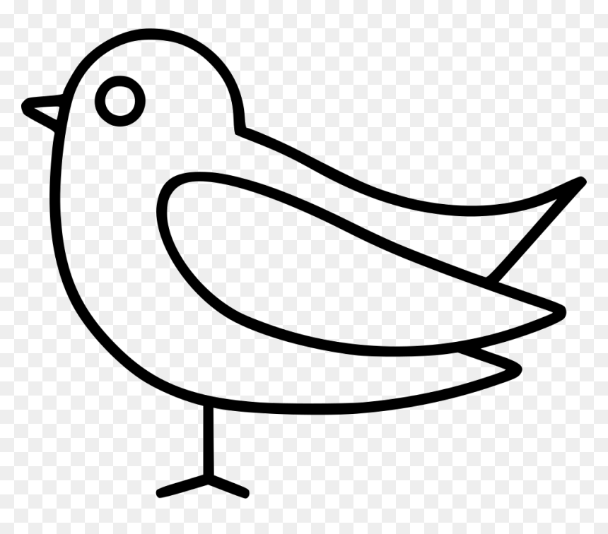 Line Art, HD Png Download - sparrow png
