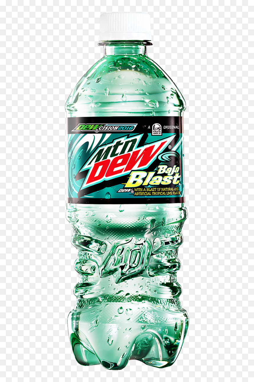 Mountain Dew Baja Blast 2018, HD Png Download - mountain dew bottle png