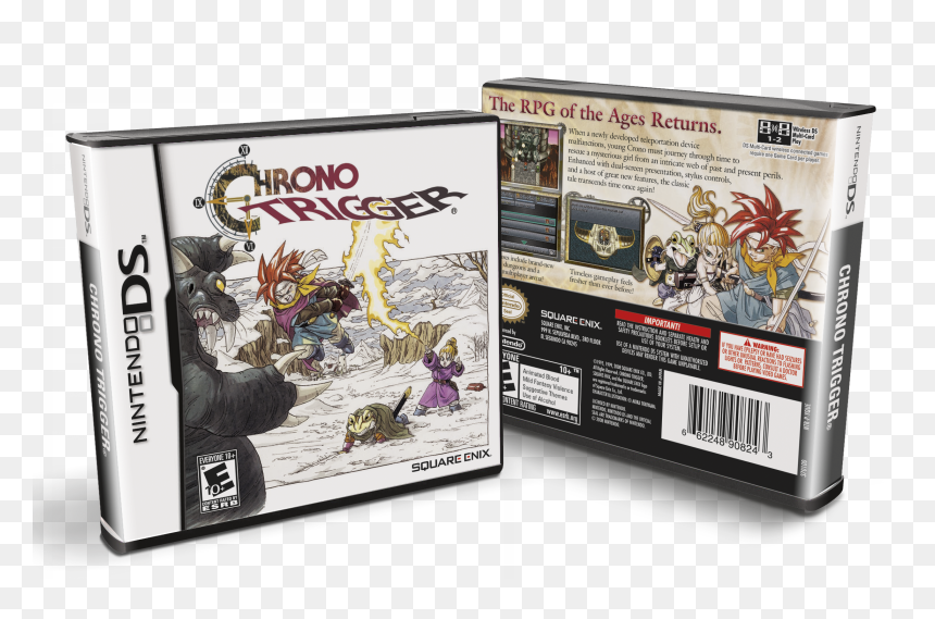 Chrono Trigger Ds, HD Png Download - chrono trigger logo png