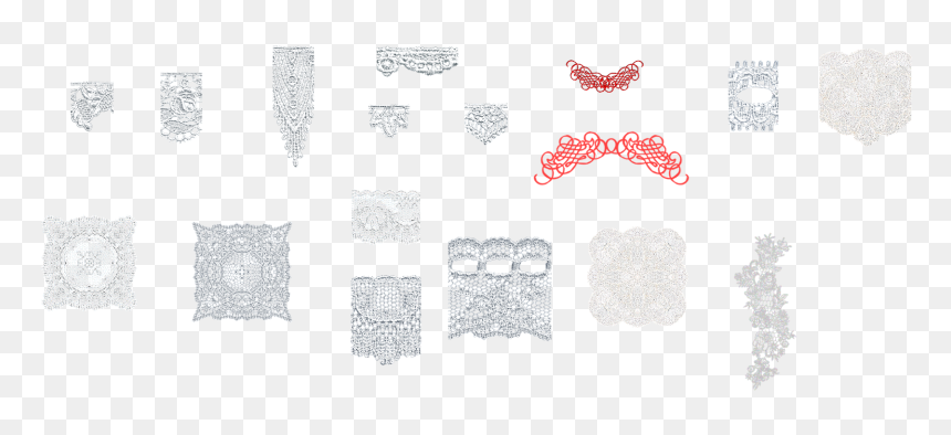 Motif, HD Png Download - black lace pattern png