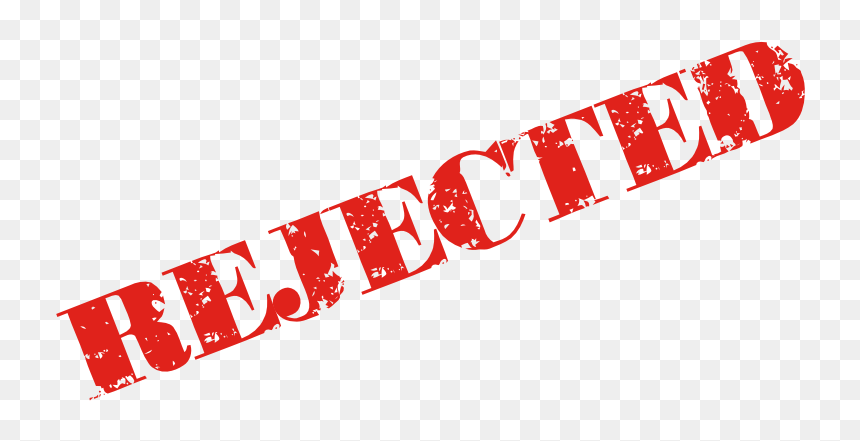 Graphic Design, HD Png Download - rejected stamp png