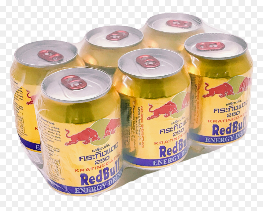 Caffeinated Drink, HD Png Download - red bull can png