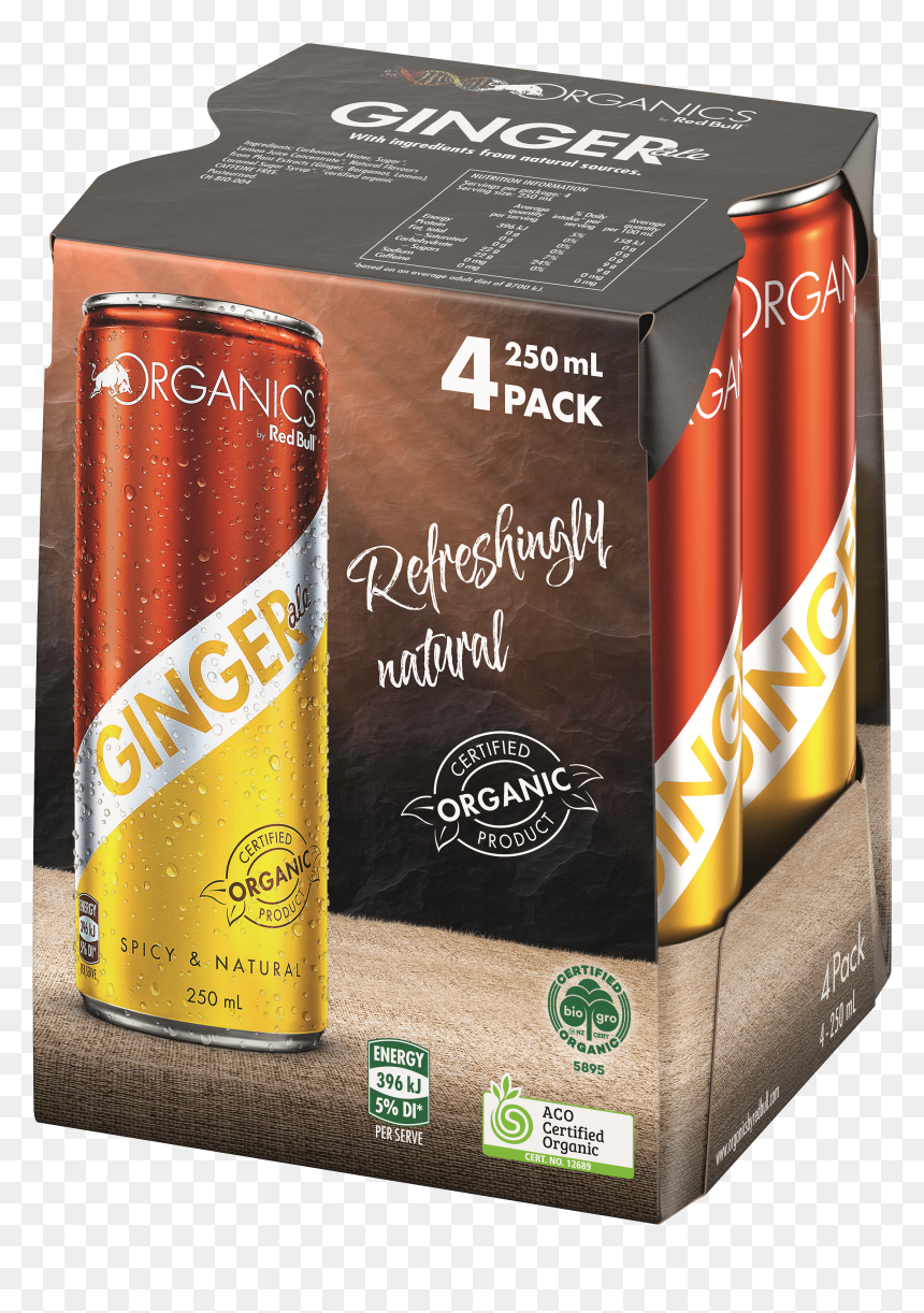 Red Bull Organics Simply Cola, HD Png Download - red bull can png