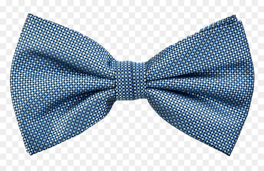 Polka Dot, HD Png Download - blue bow png