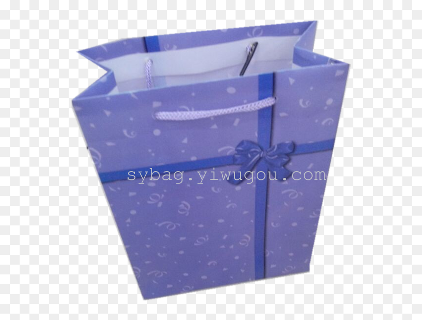 Box, HD Png Download - blue bow png