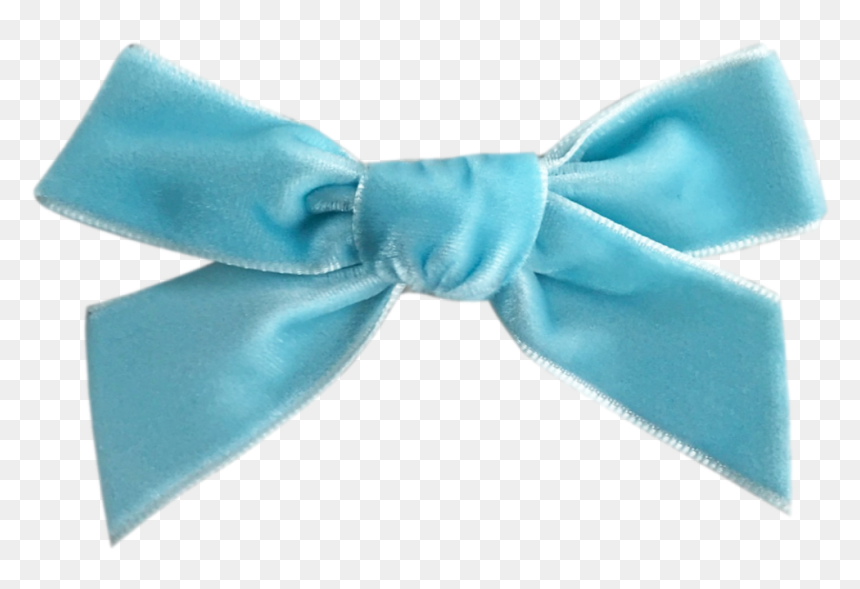 Satin, HD Png Download - blue bow png