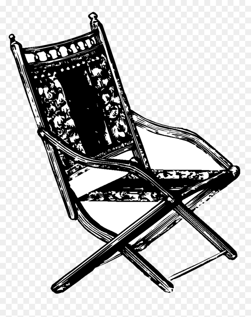 Chair, HD Png Download - fancy white line png
