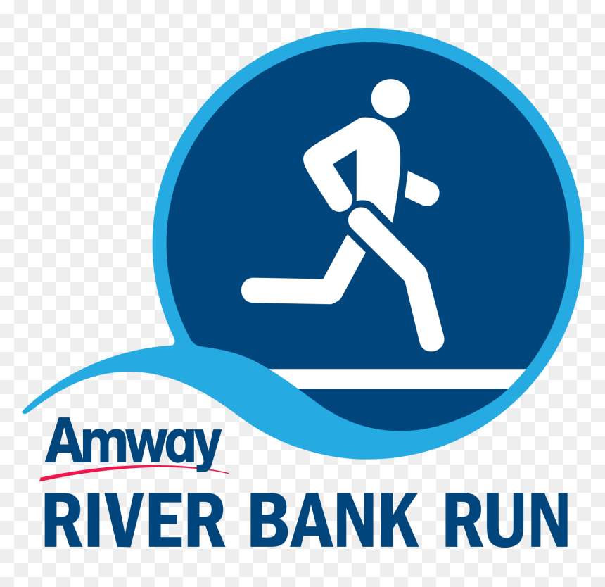 Amway River Bank Run Logo, HD Png Download - amway logo png