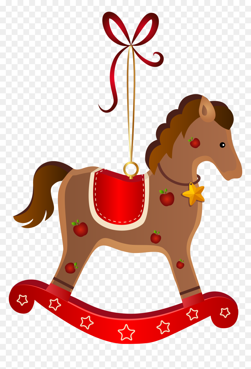 Christmas Rocking Horse Clipart, HD Png Download - dr seuss hat png