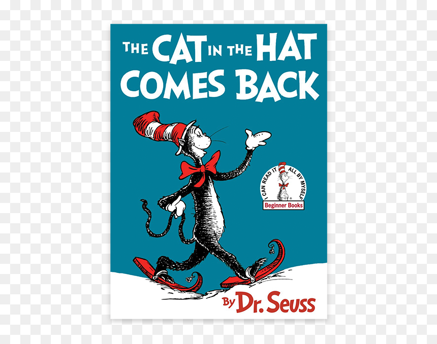 Cat In The Hat Comes Back, HD Png Download - dr seuss hat png