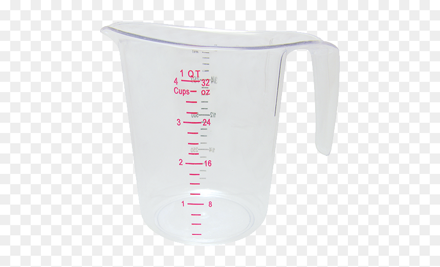Plastic, HD Png Download - measuring cup png