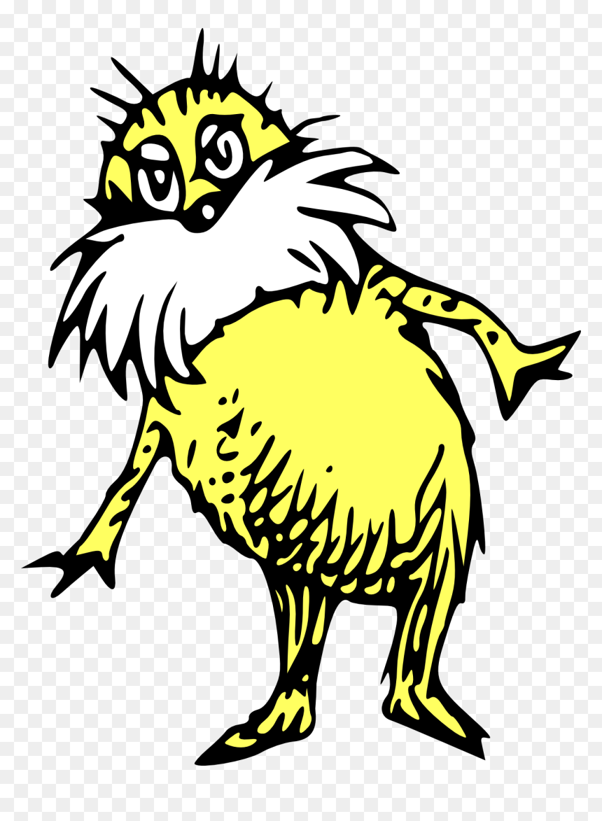 Dr Seuss Lorax, HD Png Download - the lorax png