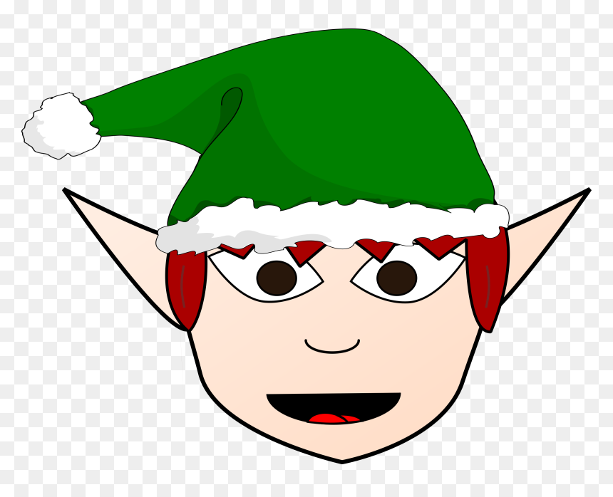 เอ ล ฟ์ คริสต์มาส, HD Png Download - elf ear png