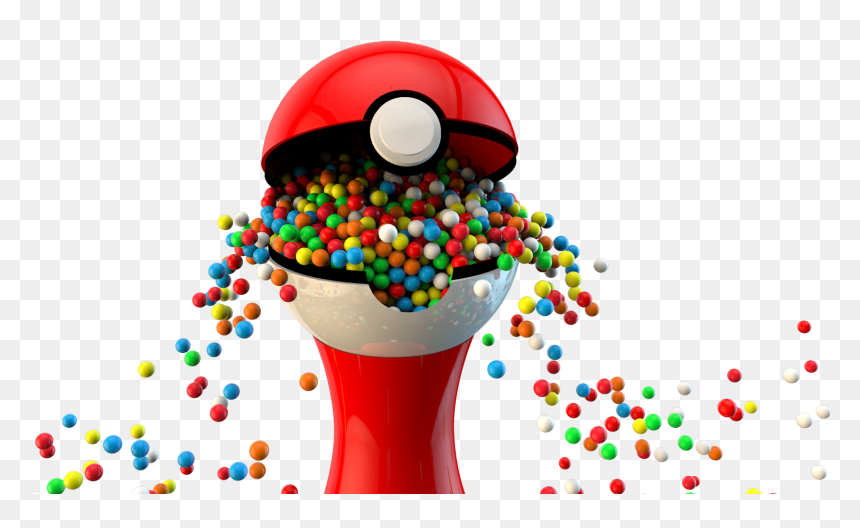 Chewing Gum, HD Png Download - gumball machine png