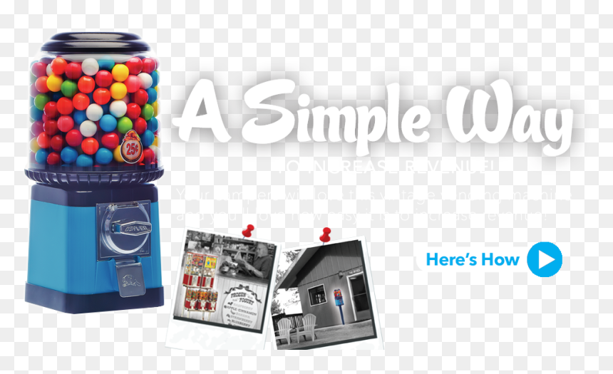 Chewing Gum, HD Png Download - gumball machine png