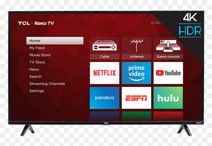 Tcl 4 Series, HD Png Download - led tv png