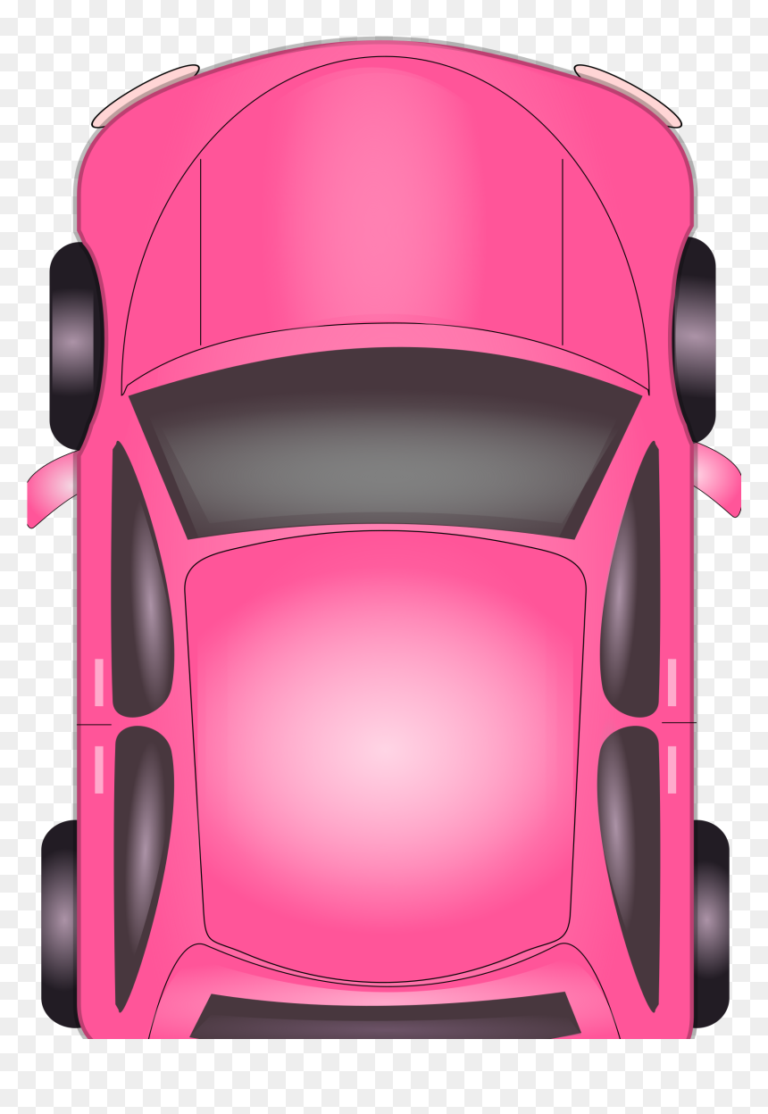 Car Clipart Top View, HD Png Download - top of car png