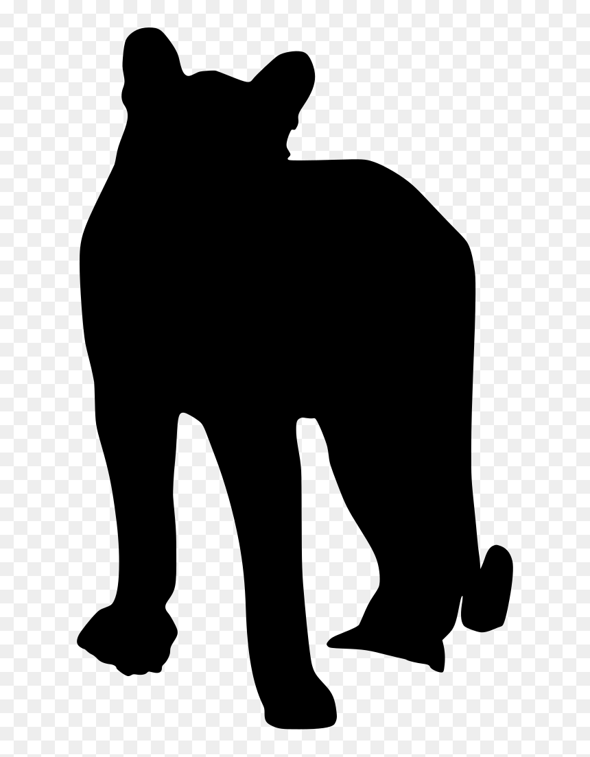 Clipart Of Cougar, HD Png Download - roaring tiger png