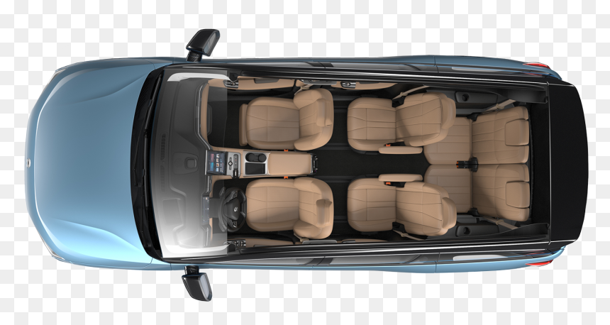 Nio Es8 7 Seater, HD Png Download - top of car png