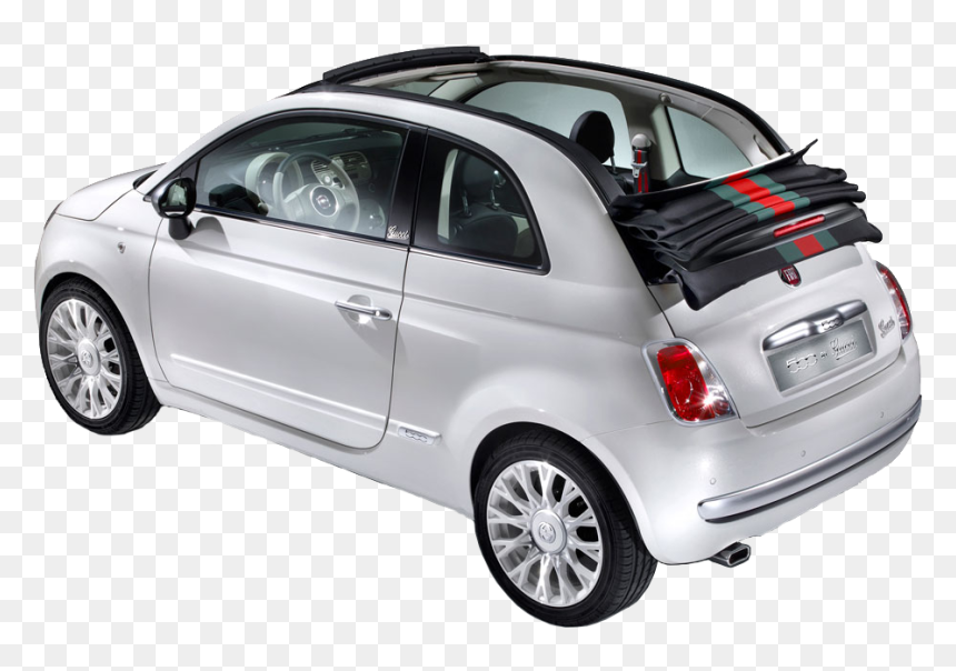 Fiat 500 Gucci Cabrio, HD Png Download - top of car png
